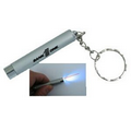 Light Up Keychain w/ Laser Pointer & LED Light